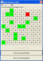 Screenshot of Bingo Caller